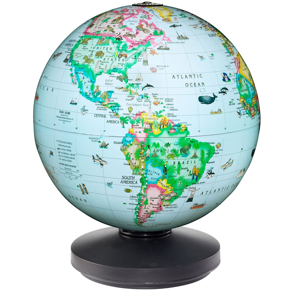 1000x1000 Replogle Rotating Globe For Kids Free Shipping