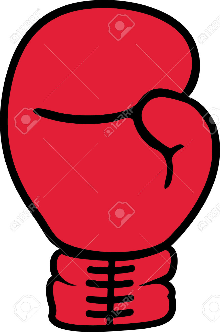 860x1300 Boxing Glove Clipart