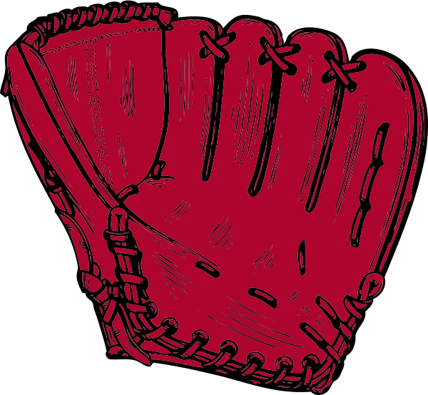 600x554 Baseball Glove Clip Art 2