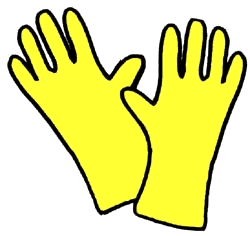 250x236 Safety Gloves Clipart