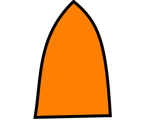600x564 Orange Glue Bottle Tip Clip Art