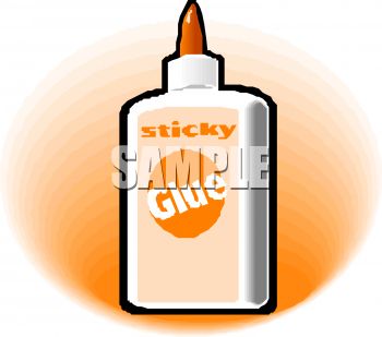 350x309 Royalty Free Clip Art Image Bottle Of White Glue