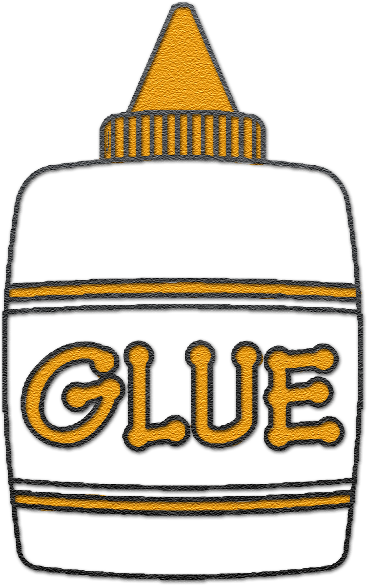 752x1199 Top 72 Glue Clip Art