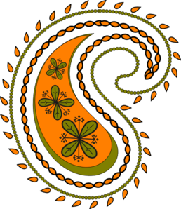 258x298 Paisley New 2 Clip Art