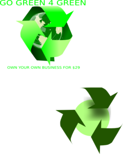 240x300 Go Green 4 Green Clip Art