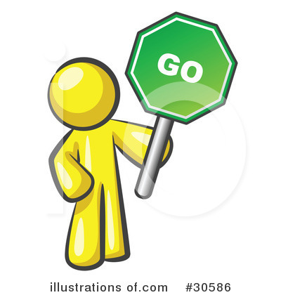 400x420 Go Sign Clipart