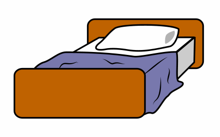 450x282 Bed Made Clipart