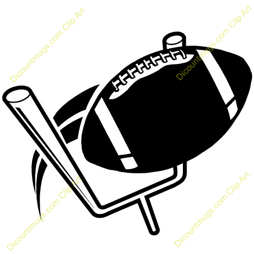 500x500 Football Goal Post Clip Art