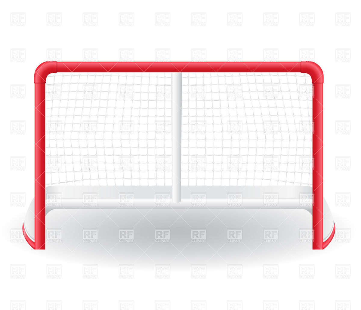 1200x1032 Ice Hockey Goal Royalty Free Vector Clip Art Image