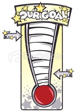 258x380 The Best Goal Thermometer Ideas Fundraiser