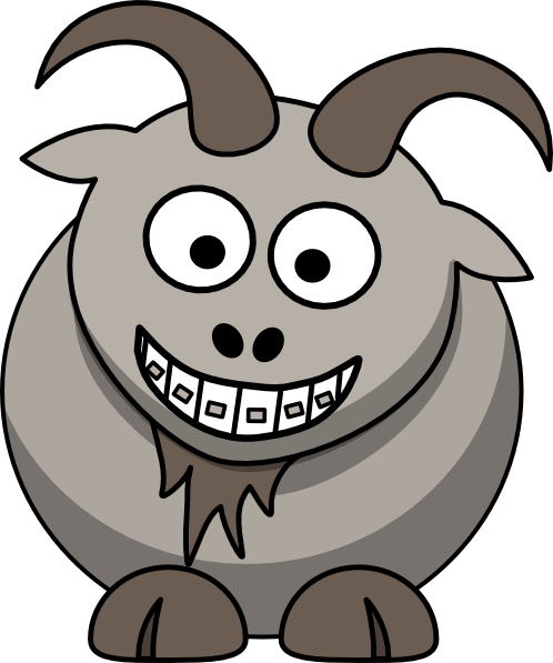 498x597 Ortho Goat Clip Art