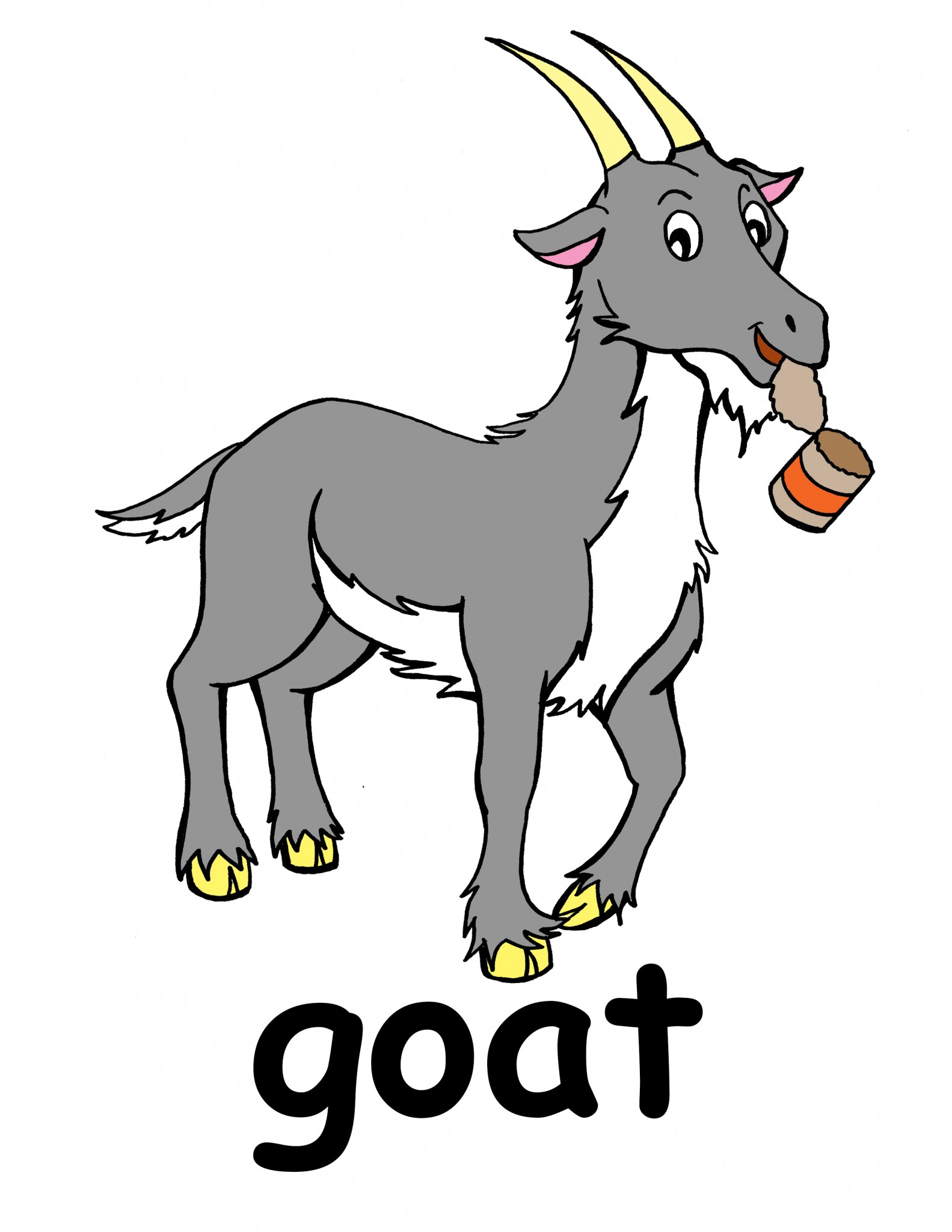 1583x2048 Clip Art Goat Clipart Collection