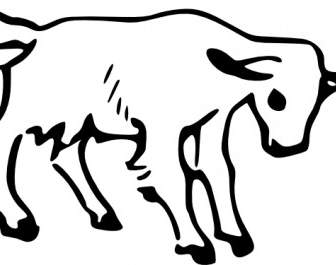 336x265 Goat Line Art Vector Clip Art Free Vector Free Download