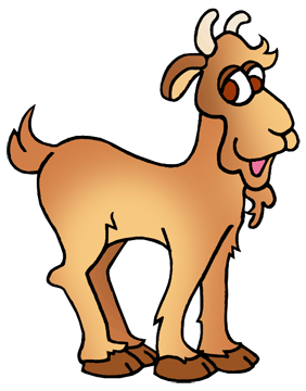 282x360 Free Goats Clip Art By Phillip Martin