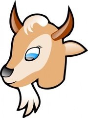180x241 Goat Clip Art, Vector Goat