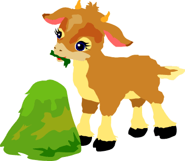 366x318 Farm Animals Clipart Goat