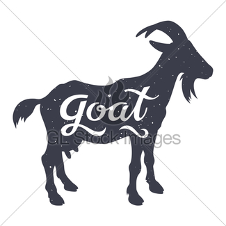 325x325 Goat Silhouette Vector Gl Stock Images