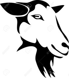 236x267 Dairy Goat Silhouette Vector