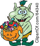 129x150 Halloween Goblin Clipart