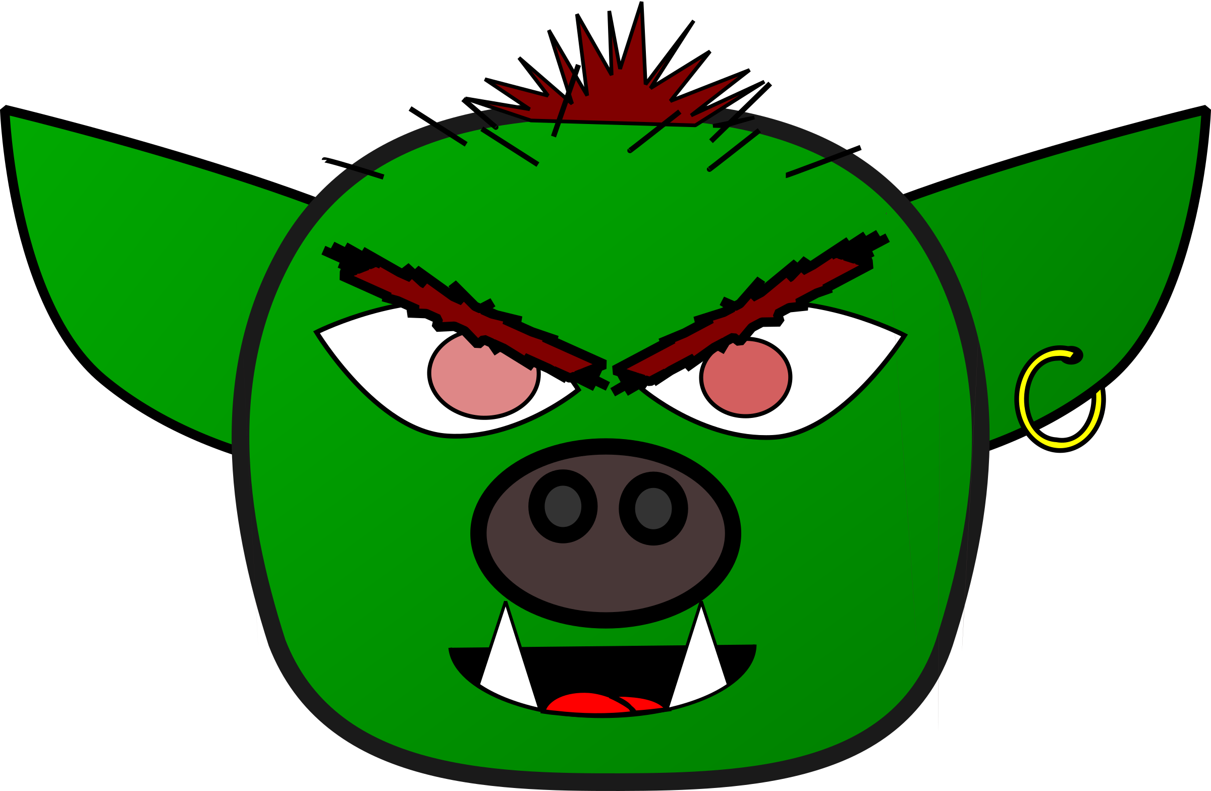 2400x1569 Orc Clipart Goblin