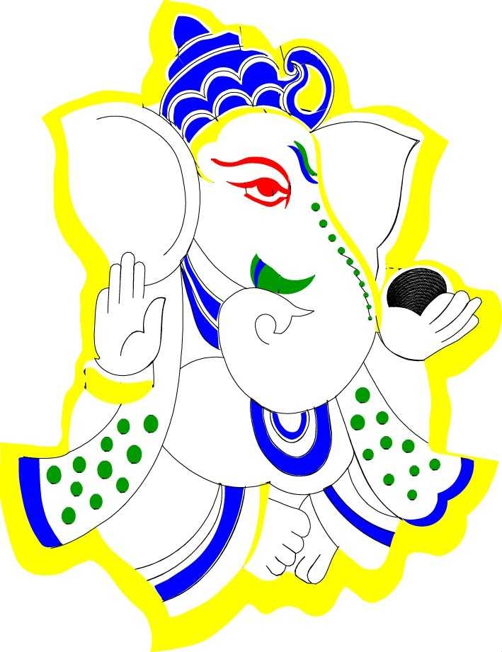 709x921 God Ganesha Clipart Collection On Ganesh Clip Art Free Download