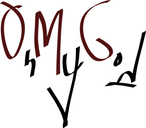 300x263 Oh My God Clip Art Free Vector 4vector