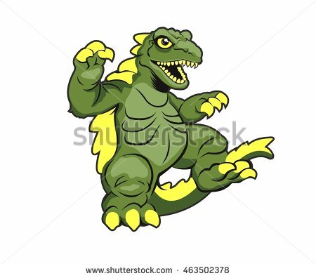 450x396 Godzilla Clipart Cute