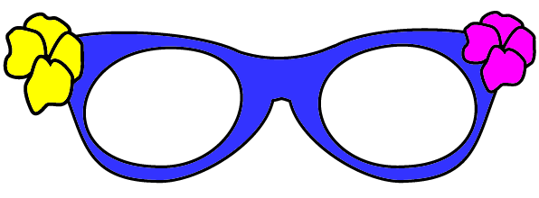 596x220 Goggles Clipart Funny