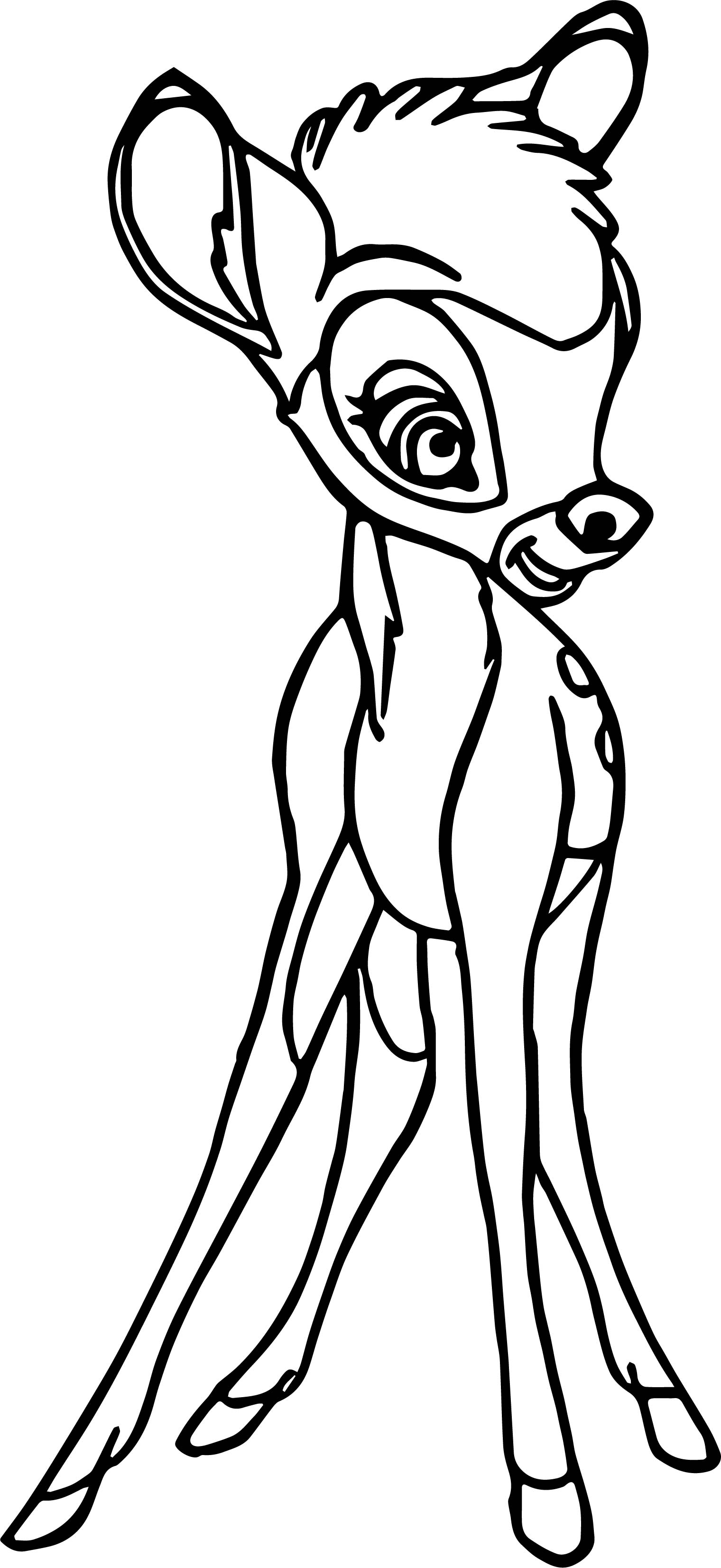 1520x3304 Just Bambi Coloring Pages Wecoloringpage