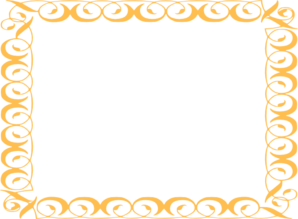 298x219 Gold Border Gva Clip Art