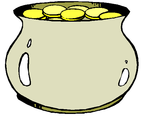 490x396 Pot Of Gold Clip Art Download Image