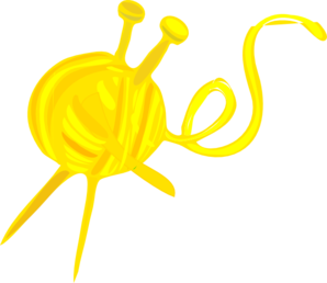 298x258 Gold Yarn Clip Art