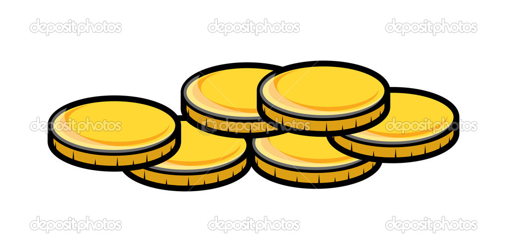 1022x509 Pile Of Gold Coins Clipart