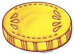 252x182 Gold Coins Clip Art