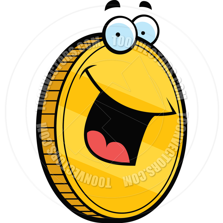 940x940 Gold Coin Smiling By Cory Thoman Toon Vectors Eps