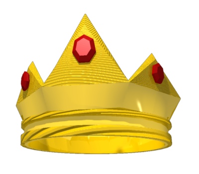 400x350 Gold Kings Crown 1 Trendy Bible Educational Clip Art