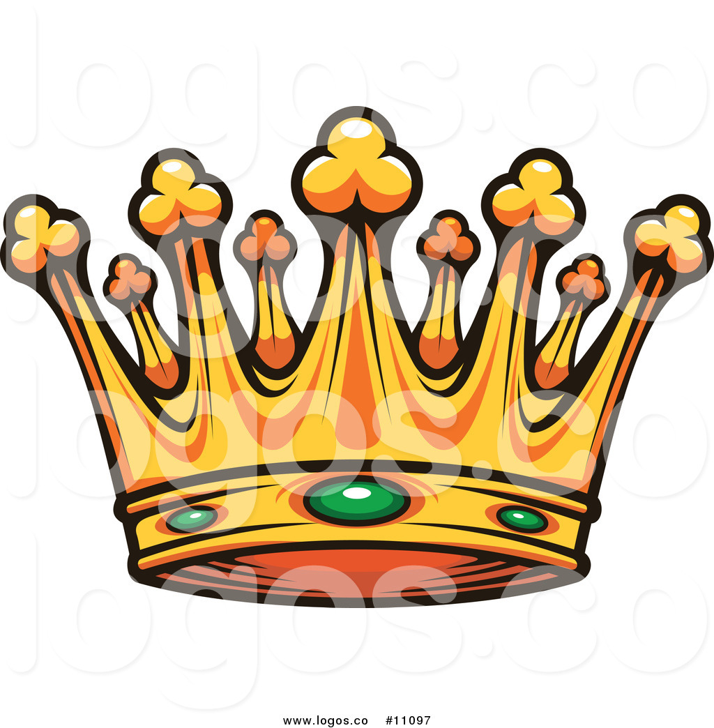 1024x1044 Royalty Free Clip Art Vector Gold Crown With Emeralds Logo By