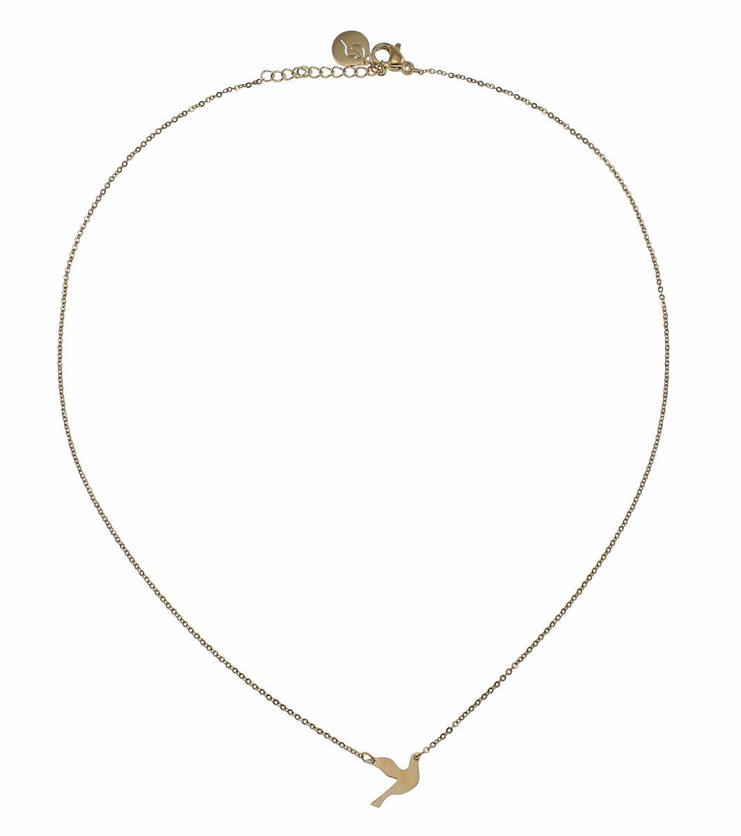 1063x1200 Dove Necklace Small Gold