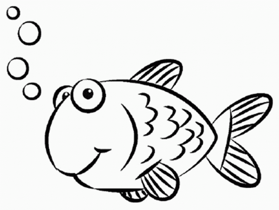 940x708 Drawn Goldfish Clip Art