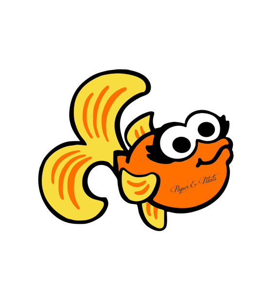 570x618 Goldfish Clip Art Kavalabeauty