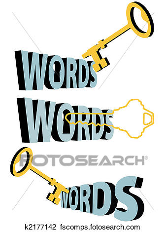 337x470 Clipart Of Key Words Gold Keywords Keyhole 3d Search Symbol