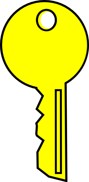 288x589 Goldkey Clip Art