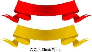 300x169 Gold Ribbon Banner Clip Art Scrapheap