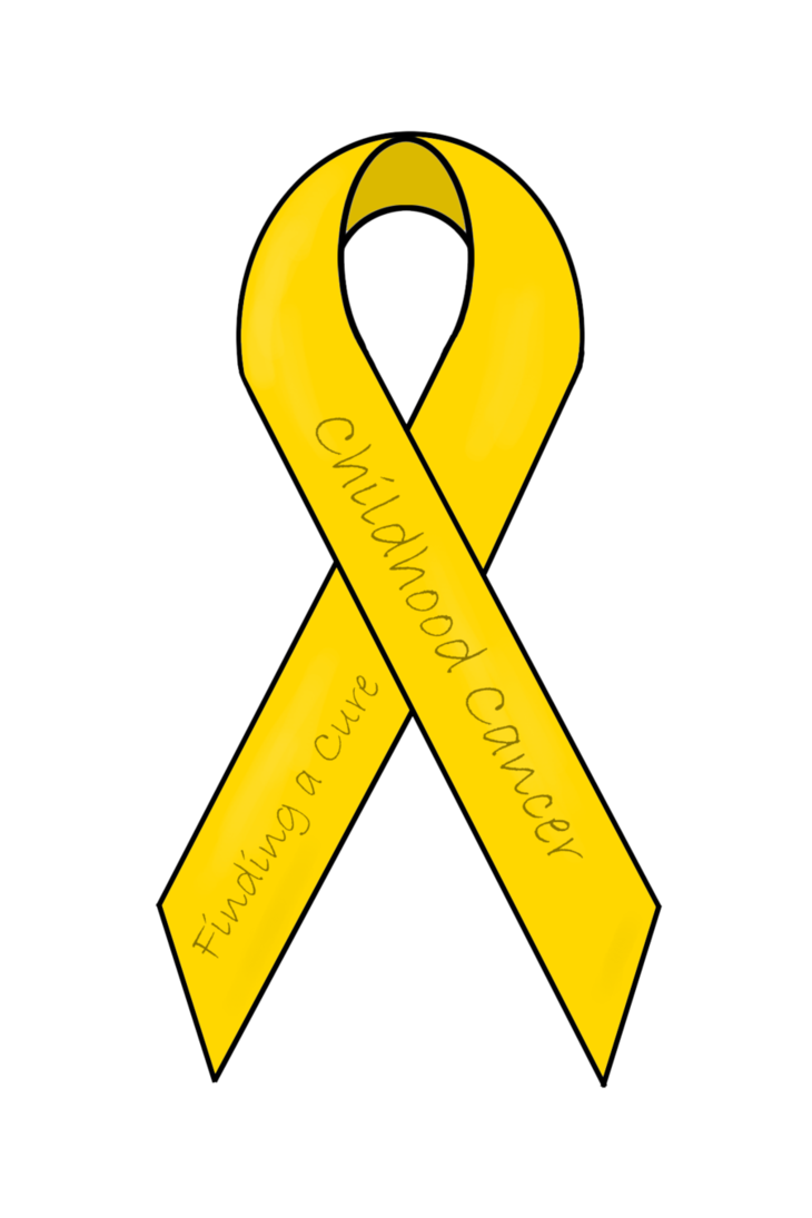 730x1095 Gold Clipart Awareness Ribbon