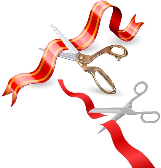 543x564 Beautiful Gold Ribbon Clip Art Free Vector In Encapsulated