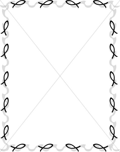 484x612 Flowing Lines Border Religious Borders