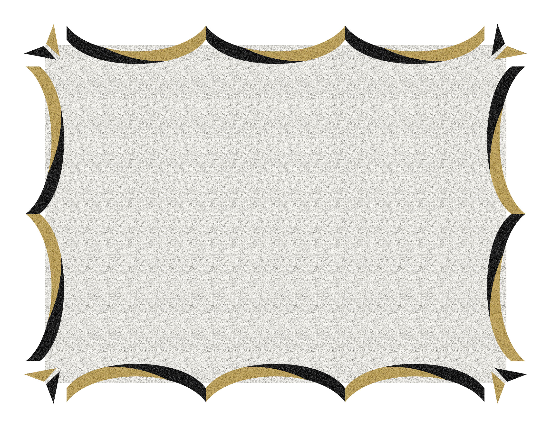 2261x1759 Pink Scroll Border Clip Art