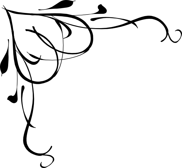 600x555 Scroll Clipart Border