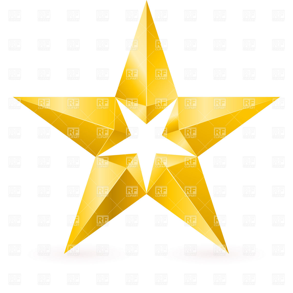 1200x1200 Free Gold Star Clipart