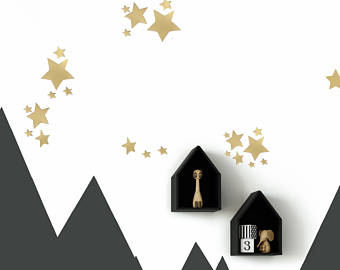 340x270 Star Wall Stickers Etsy